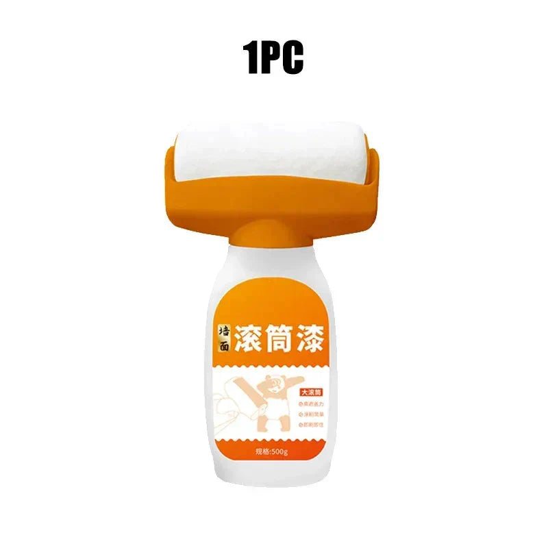 Antibacterial Wall Paint – Strong Repair Latex Paint with Roller Brush for Living Room & Kitchen - Sekani Store