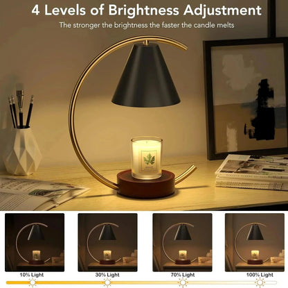 Dimmable Candle Warmer Lamp – Efficient, Flame - Free Fragrance - Sekani Store