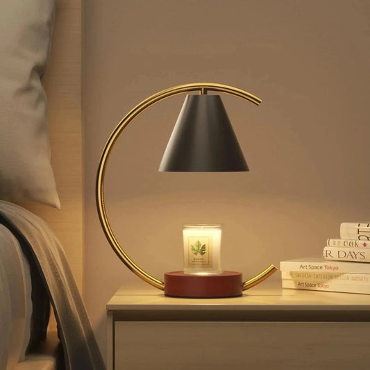 Dimmable Candle Warmer Lamp – Efficient, Flame - Free Fragrance - Sekani Store