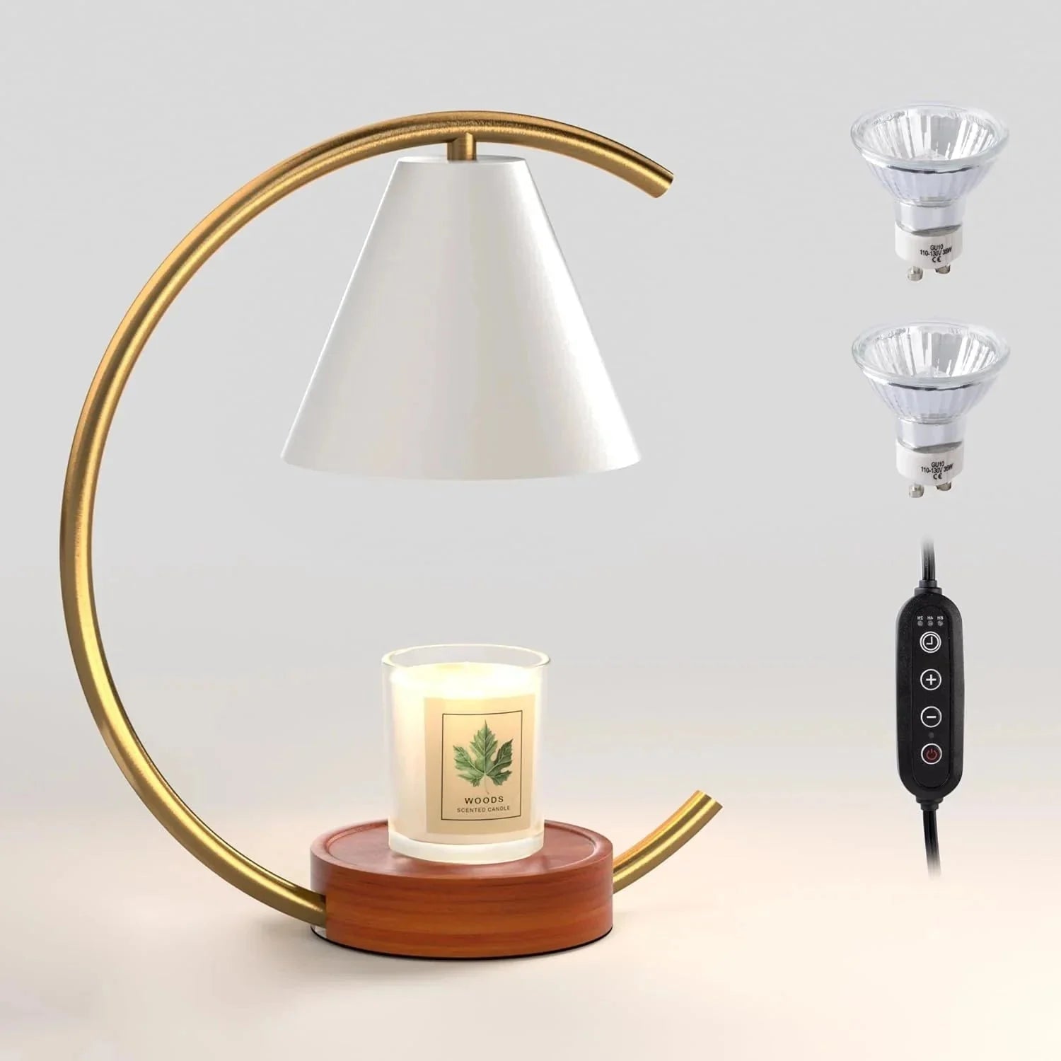 Dimmable Candle Warmer Lamp – Efficient, Flame - Free Fragrance - Sekani Store