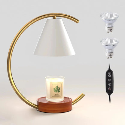 Dimmable Candle Warmer Lamp – Efficient, Flame - Free Fragrance - Sekani Store