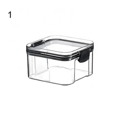 Multipurpose Food Storage Containers Set - Clear Jars with Lids for Cereal, Candy, and Dry Goods - Sekani Store