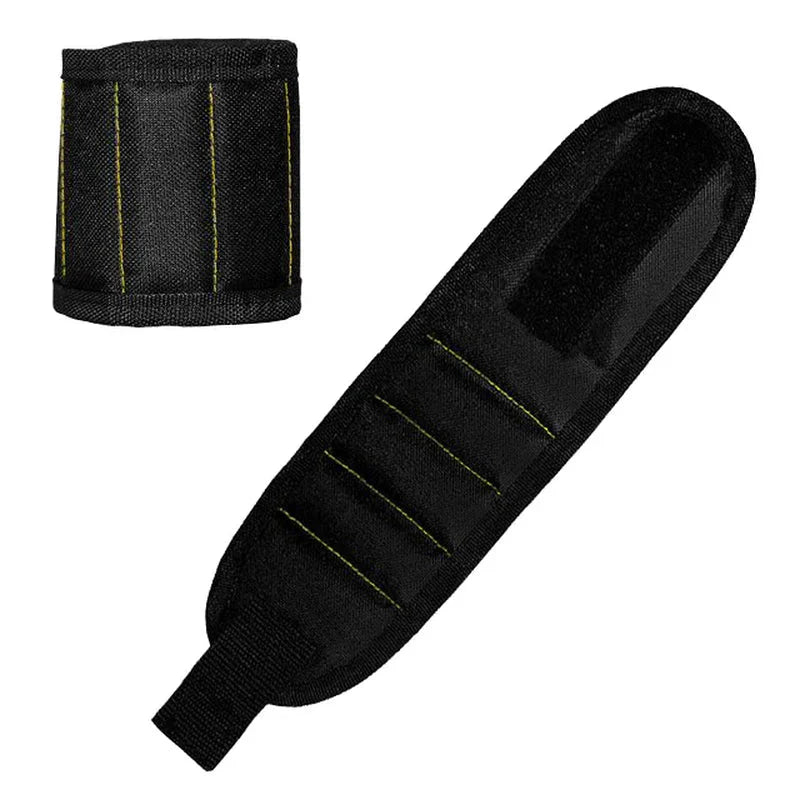 Strong Magnetic Wristband – Portable Tool Bag for Holding Screws, Nails, Nuts, Bolts, and Drill Bits - Sekani Store