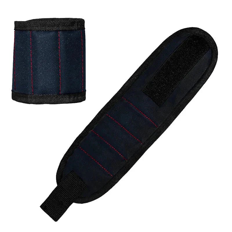 Strong Magnetic Wristband – Portable Tool Bag for Holding Screws, Nails, Nuts, Bolts, and Drill Bits - Sekani Store